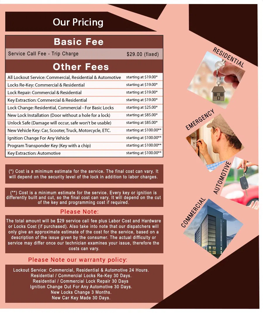 Usa Locksmith Service Clearwater, FL 727-279-0415